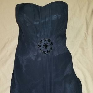 Gorgeous Navy Blue Gown